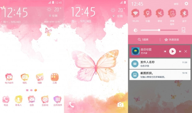 Galaxy S6 ve S6 kenar için yeni temalar - Page 1