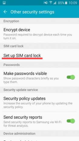 Galaxy S6 ve Galaxy S6 Edge'de SIM PIN'i nasıl devre dışı bırakılır - Page 3