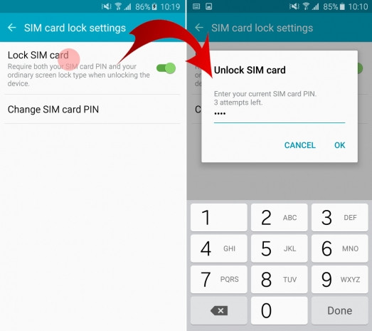 Galaxy S6 ve Galaxy S6 Edge'de SIM PIN'i nasıl devre dışı bırakılır - Page 4