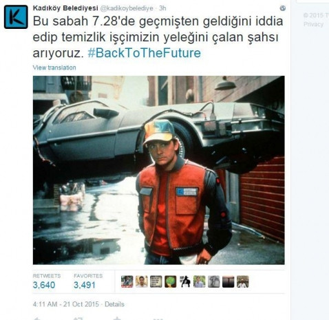 'Geleceğe Dönüş Günü'nü markalar da fırsata çevirdi - Page 1