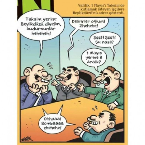 Güldüren ve düşündüren 1 Mayıs karikatürleri - Page 1