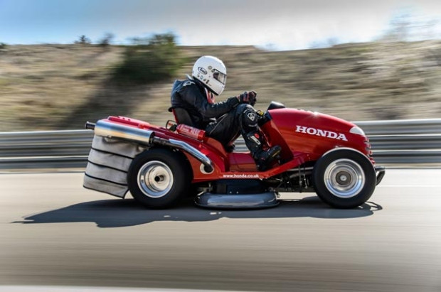 Honda çim biçme makinası, 0/100 km'ye 4 saniyede çıkıyor! - Page 3