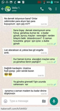 İddaa dolandırıcısı, WhatsApp'ta imana geldi! - Page 3