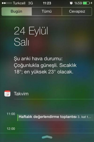 iOS 7'de hava durumu düzenleme - Page 3