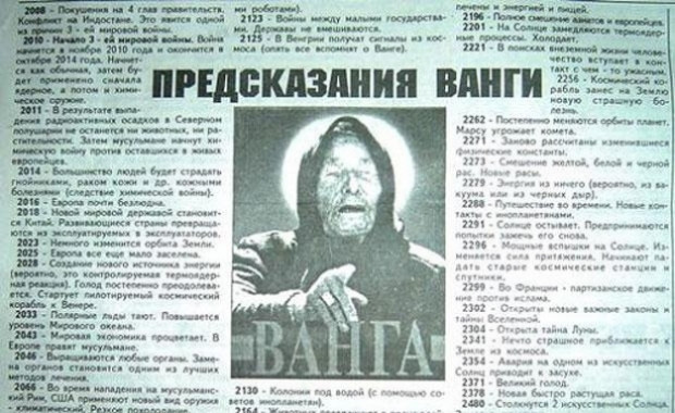 İşte Baba Vanga’nın 2015 sonrası için kehanetleri - Page 2