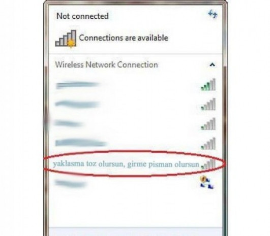 İşte en komik wifi isimleri - Page 1