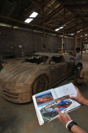 İşte kare kere ağaçtan Bugatti yapılışı - Page 4