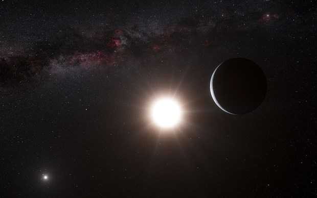 Jupiter’den iki kat büyük “siyah” bir gezegen bulundu - Page 1