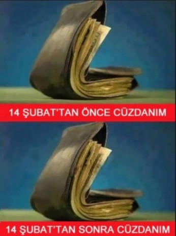 Komik 14 Şubat sevgililer günü capsleri - Page 1