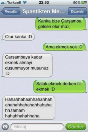 Komik telefon mesajları,çok güleceksiniz! - Page 3