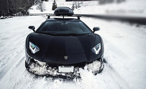 Lamborghini, kara kışa hazır! - Page 1