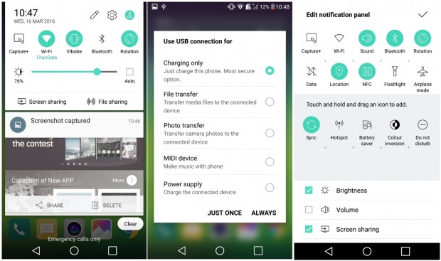 LG G5 - kullanıcı arayüzü örnekleri - Page 1