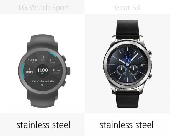 LG Watch Spor ve Samsung Gear S3 karşılaştırma - Page 3