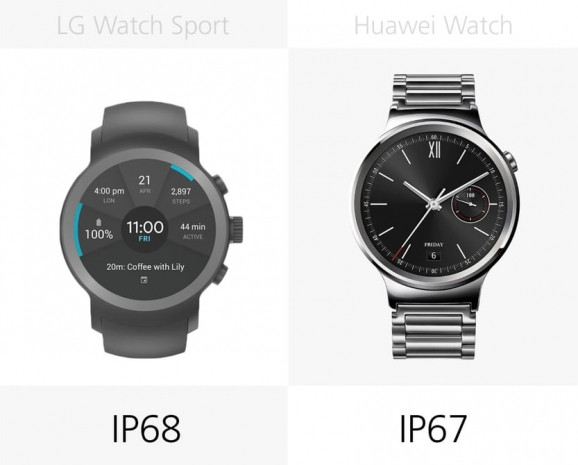 LG Watch Sport ve Huawei Watch karşılaştırma - Page 1