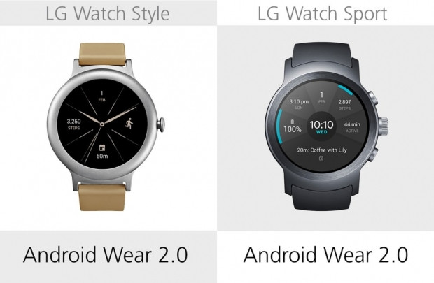 LG Watch Style ve LG Watch Sport karşılaştırma - Page 2