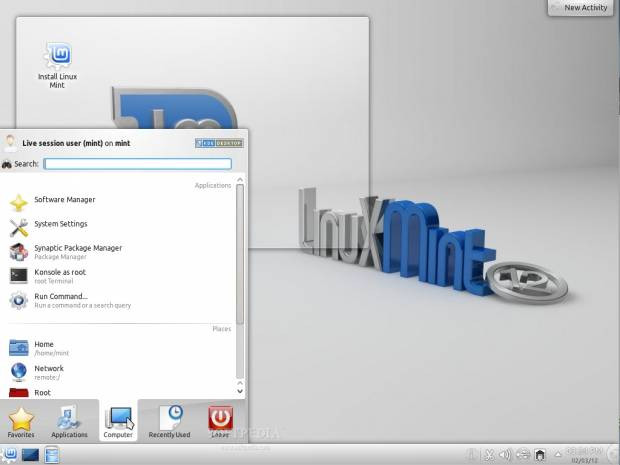 Linux Mint 12 KDE'den görüntüler - Page 4