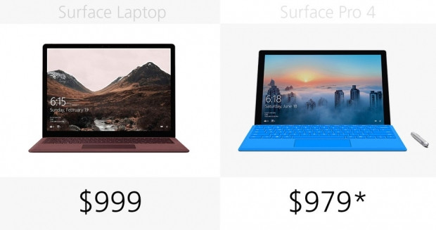 Microsoft Surface Laptop ve Surface Pro 4 karşılaştırma - Page 1