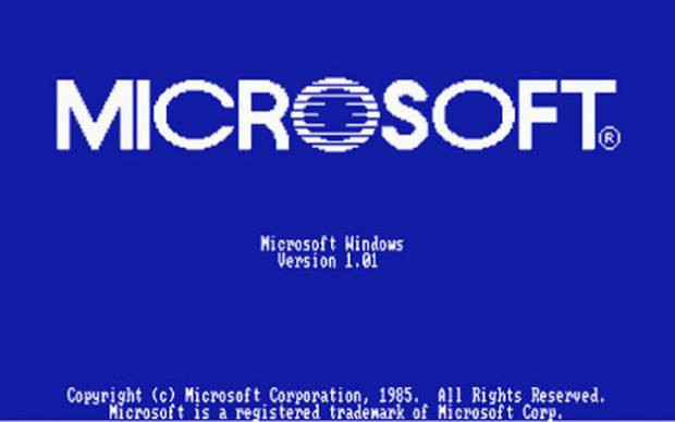 Microsoft'un 1985'ten 2011'e ekran açılış görüntüleri. - Page 1