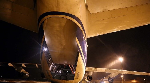 "Minik Kelebek" lakaplı Antonov 124 tipi Rus yapımı kargo uçağı Bursa'da - Page 4