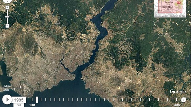 NASA uzaydan çekilen İstanbul fotoğraflarını paylaştı - Page 1