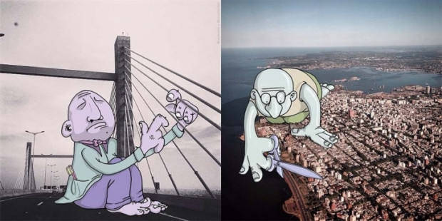 Orijinalleri üzerine çizim yapılan Instagram fotoğrafları - Page 3