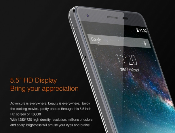 Oukitel K6000 dev bataryasıyla diğer telefonları da şarj ediyor! - Page 1