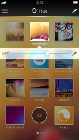 Philips Hue Beyond uygulaması ekran görüntüleri - Page 1