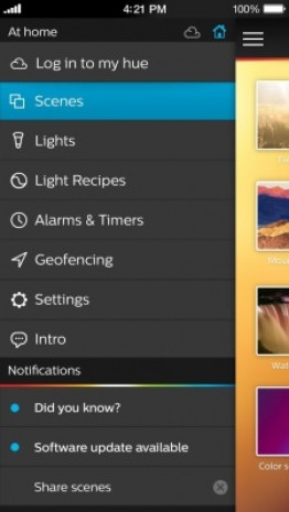 Philips Hue Beyond uygulaması ekran görüntüleri - Page 2