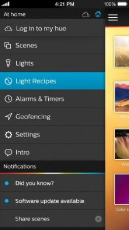 Philips Hue Beyond uygulaması ekran görüntüleri - Page 4