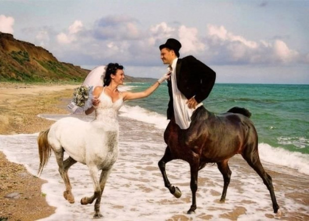 Photoshop sayesinde rezalete dönen düğün fotoğrafları! - Page 2
