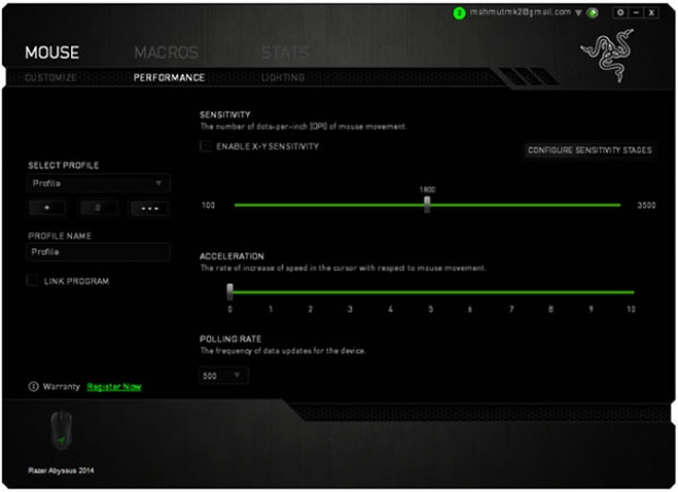Razer Abyssus 2014 Gaming Mouse ve Vespula Mouse Mat - Page 3