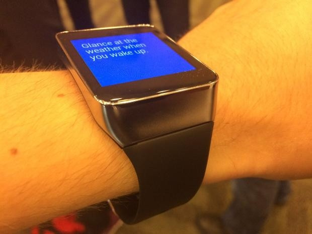 Samsung Galaxy Gear Live hakkında ilk bilgiler - Page 3