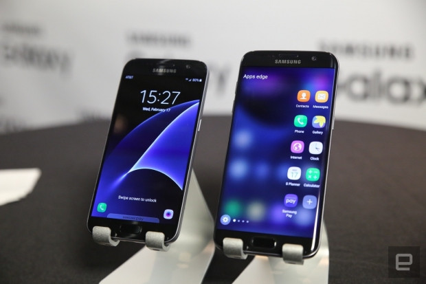 Samsung Galaxy S7 ve S7 Edge duvar kağıtları - Page 1