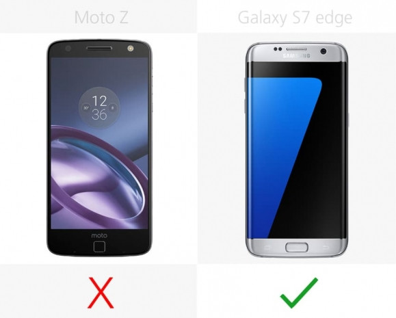 Samsung Galaxy S7 Edge ve Moto Z karşılaştırma - Page 1