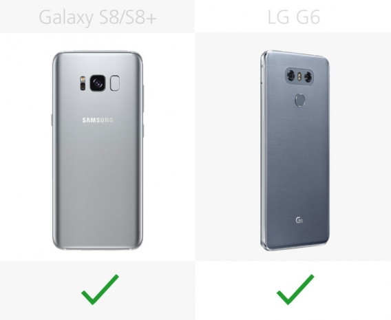 Samsung Galaxy S8 ve S8 + ile LG G6 karşılaştırma - Page 2