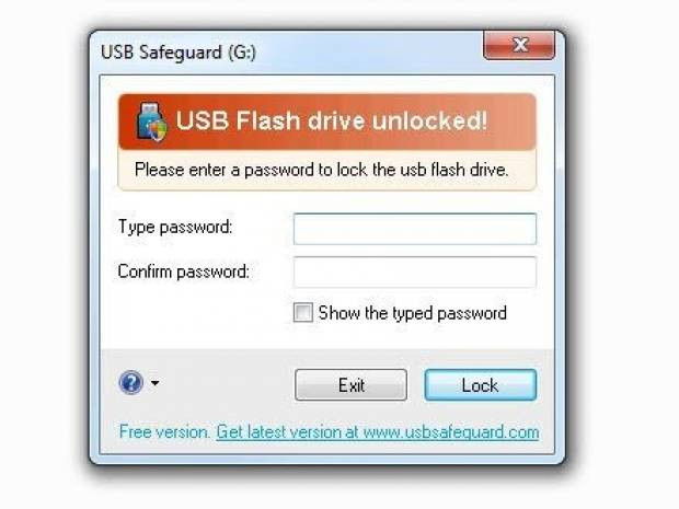 Pen drive lock software full version