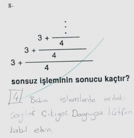Sınav kağıtlarına öyle bir cevap yazdılar ki - Page 2