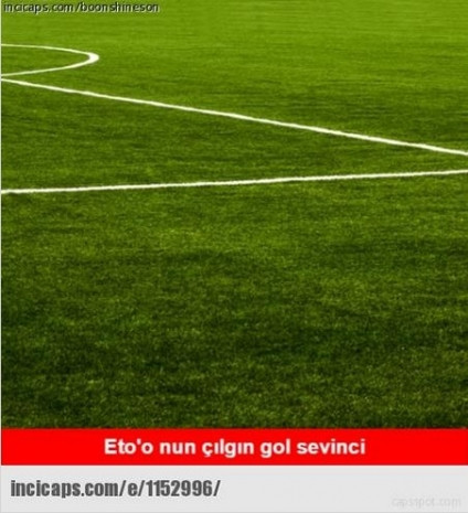 Sosyal medyada Eto'o capsleri patladı - Page 1