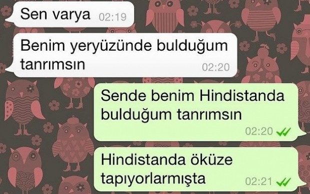 Sosyal medyanın en popüler komik whatsapp mesajları - Page 1