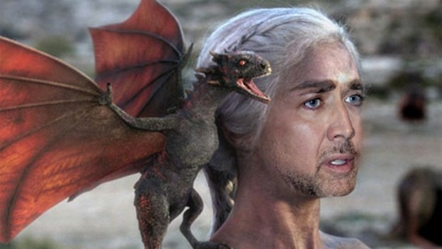 Sosyal medyanın yeni çılgınlığı: Nicolas Cage Game of Thrones'ta - Page 1