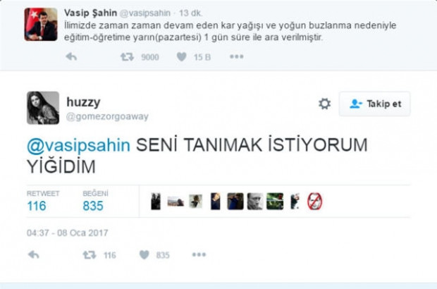 Tatil için Vali Vasip Şahin'e hazırlanan caps'ler - Page 2