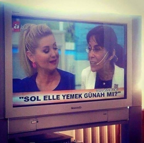 Televizyonda ilginç sorular! - Page 1