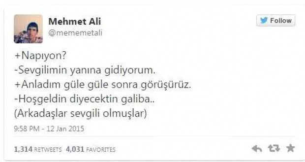 Twitter'ın yeni fenomeni 'Mehmet Ali' - Page 1