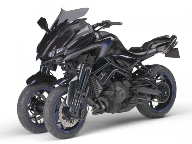 Yamaha'nın 850cc üç tekerlekli konsept - Page 2