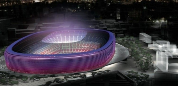 Yenilendikten sonra Barcelona'nın stadı Camp Nou böyle olacak - Page 1