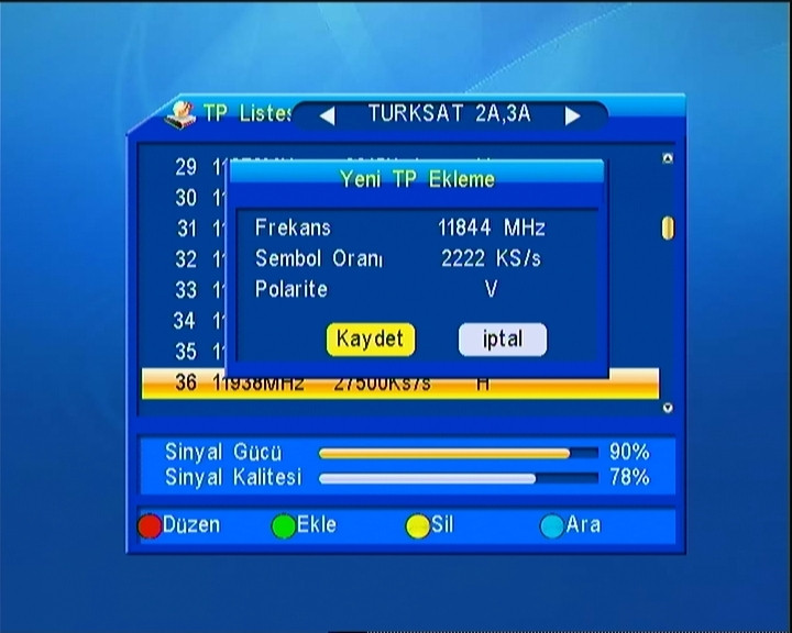 Turksat 4a Uydu Rehberi Resimli Anlatim Ayarlari Ana Konu
